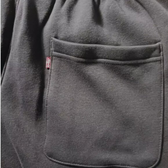 Levi's California Fleece Jogger Sweatpants Mens Size M Elastic Waist Drawstring - Picture 6 of 11